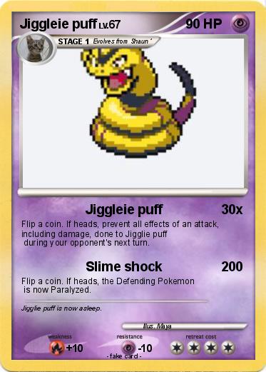 Pokemon Jiggleie puff