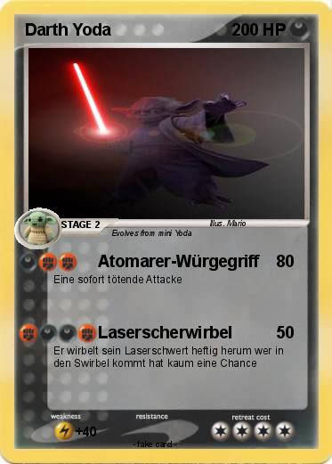 Pokemon Darth Yoda