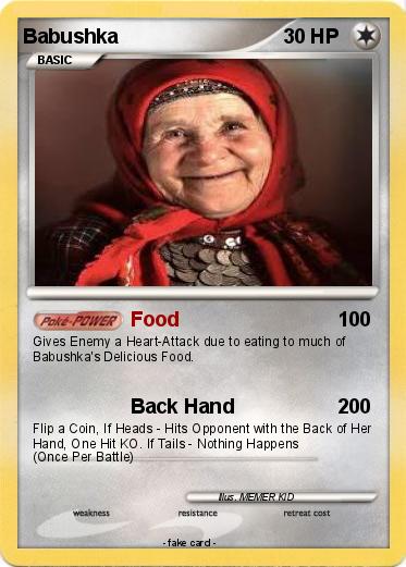 Pokemon Babushka Pokemon Babushka