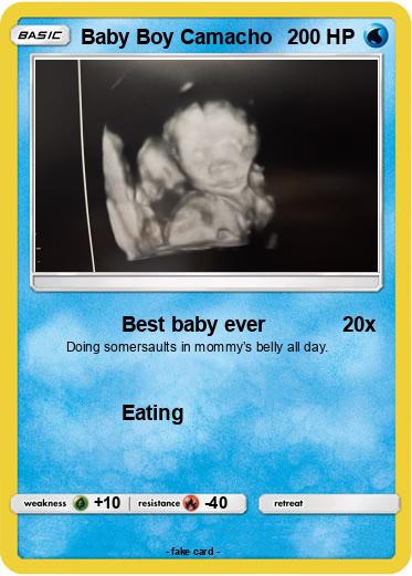 Pokemon Baby Boy Camacho