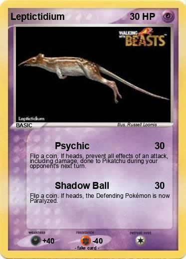 Pokemon Leptictidium
