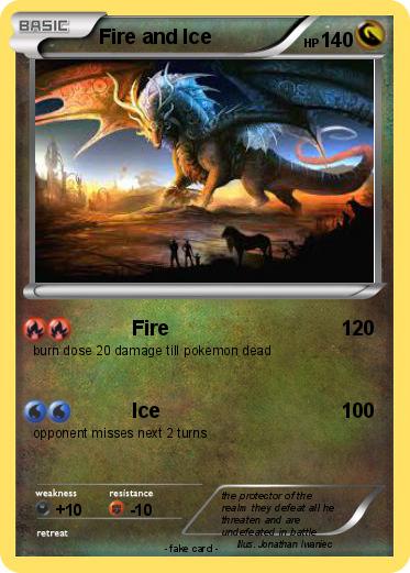 Pokemon Fire and Ice