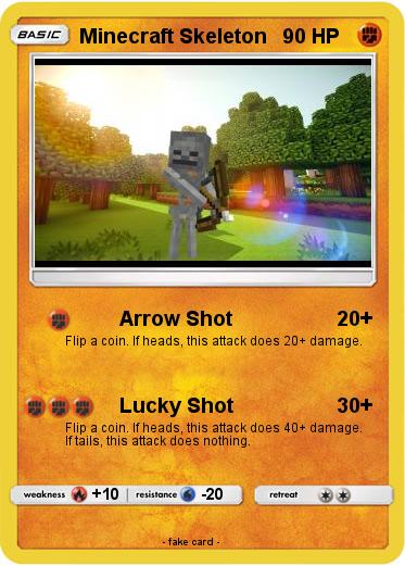 Pokemon Minecraft Skeleton