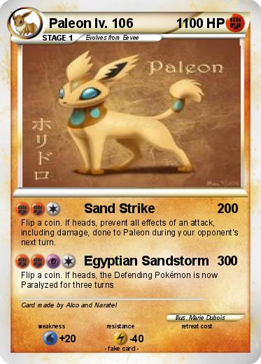 Pokemon Paleon lv. 106            1