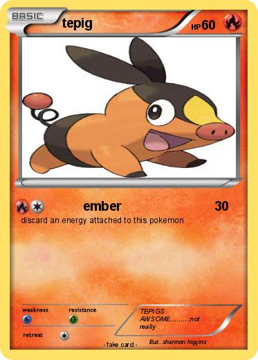 Pokemon tepig