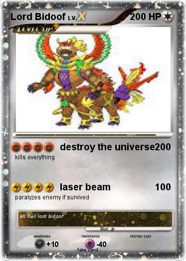 Pokemon Lord Bidoof