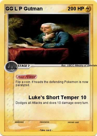 Pokemon GG L P Gutman