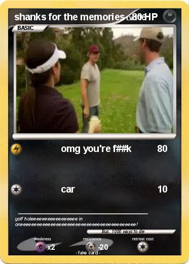 Pokemon shanks for the memories