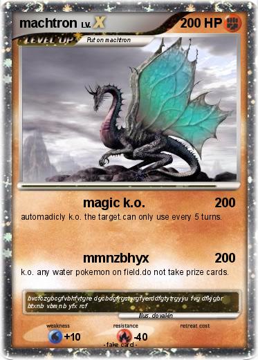 Pokemon machtron