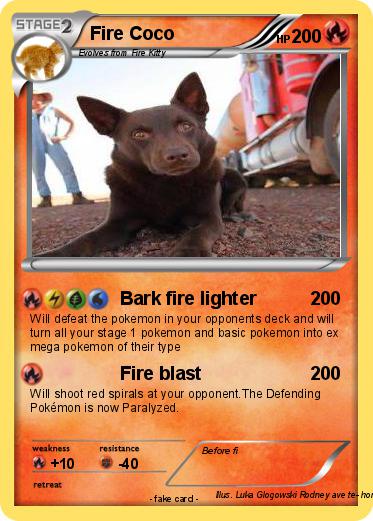 Pokemon Fire Coco