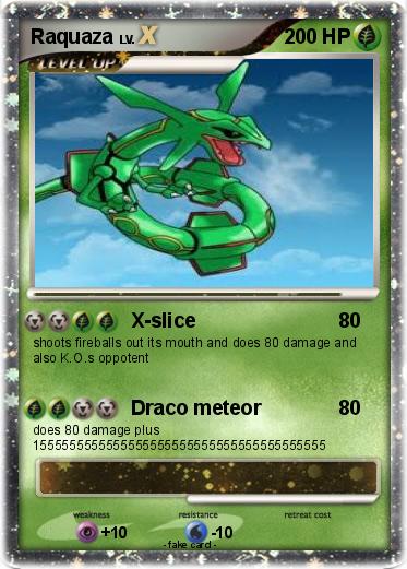 Pokemon Raquaza