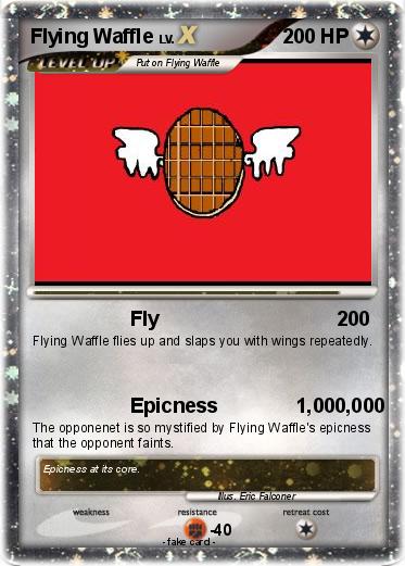 Pokemon Flying Waffle