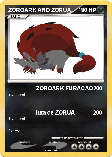 Pokemon ZOROARK AND ZORUA