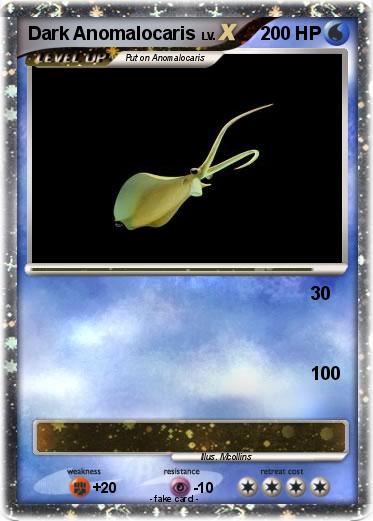 Pokemon Dark Anomalocaris