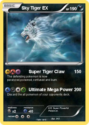 Pokemon Sky Tiger EX