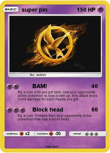 Pokemon super pin