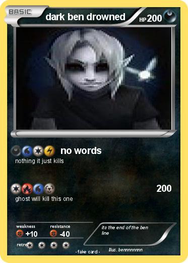 Pokemon dark ben drowned