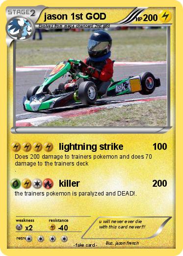 Pokemon jason 1st GOD