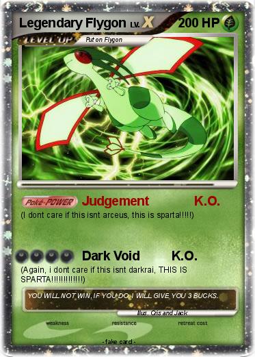 Pokemon Legendary Flygon