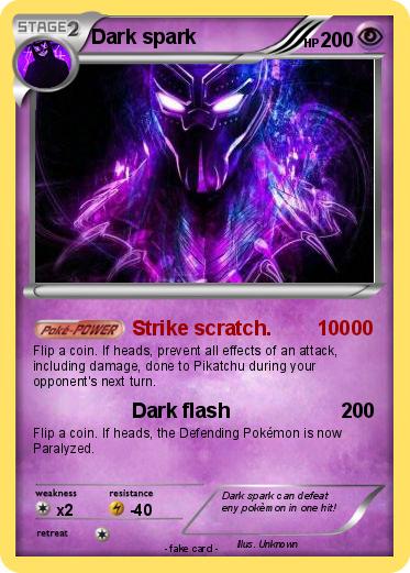 Pokemon Dark spark