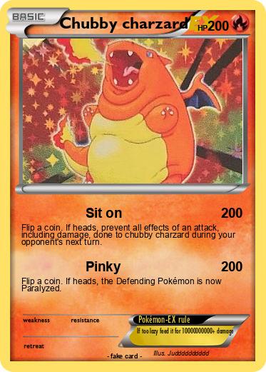 Pokemon Chubby charzard