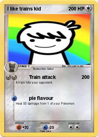 Pokemon I like trains kid