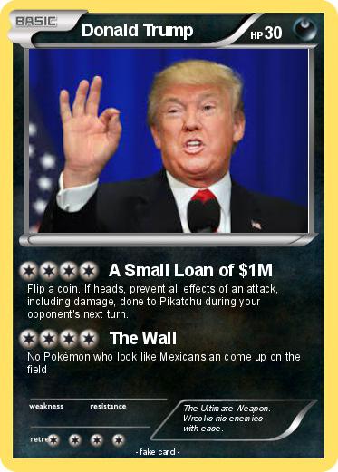 Pokemon Donald Trump