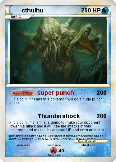 Pokemon cthulhu