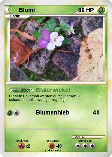 Pokemon Blumi