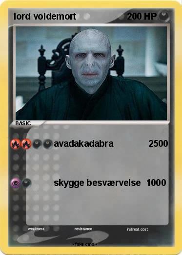 Pokemon lord voldemort