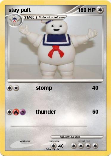 Pokemon stay puft