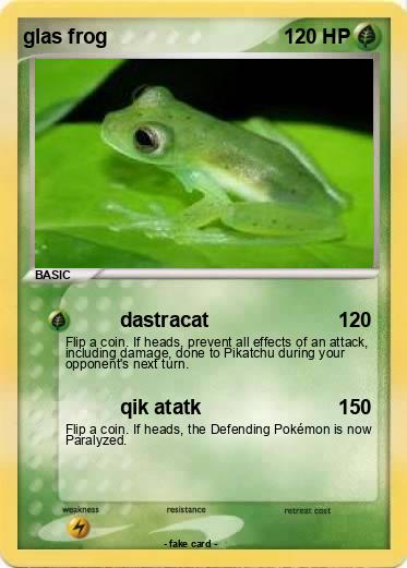Pokemon glas frog