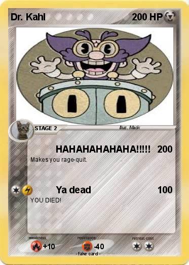 Pokemon Dr. Kahl