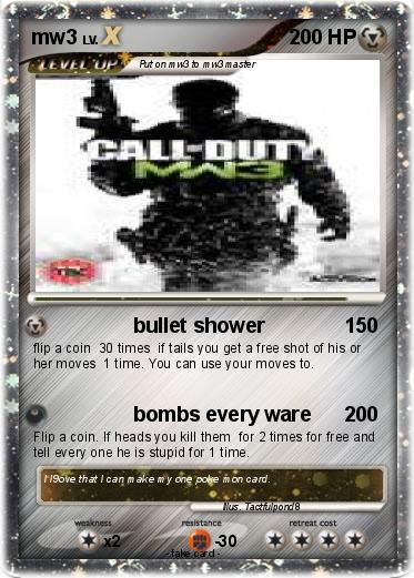 Pokemon mw3