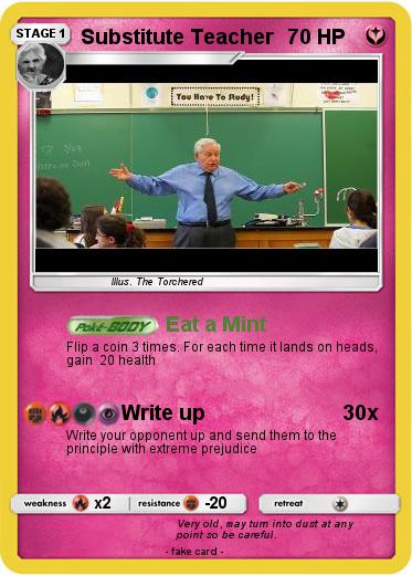 Pokemon Substitute Teacher