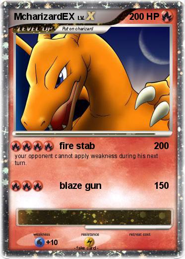 Pokemon McharizardEX