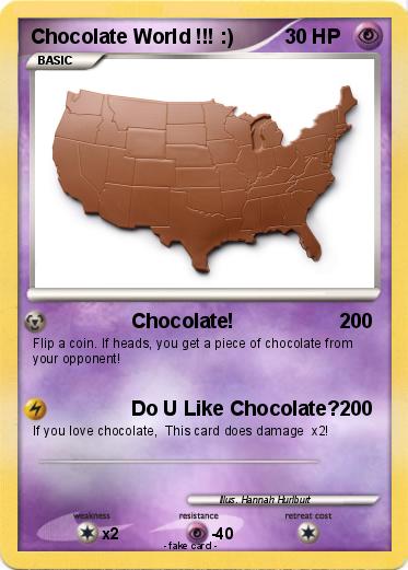 Pokemon Chocolate World !!! :)