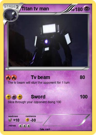 Pokemon Titan tv man