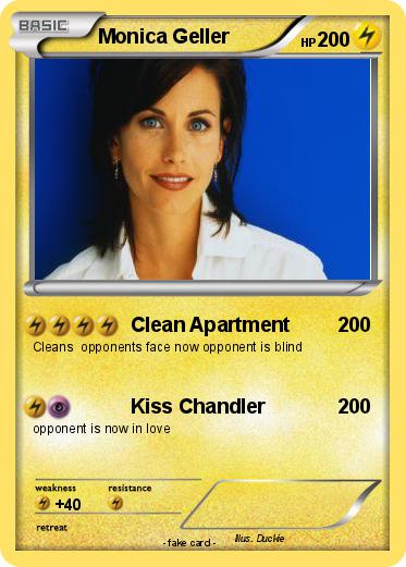 Pokemon Monica Geller