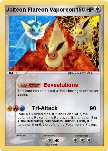 Pokemon Jolteon Flareon Vaporeon