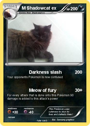 Pokemon M Shadowcat ex
