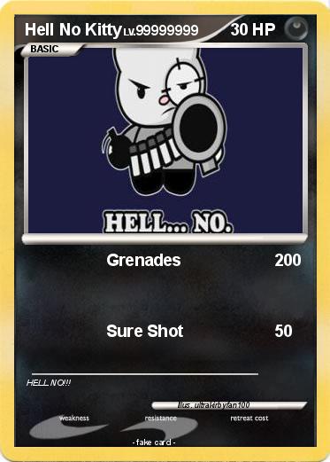 Pokemon Hell No Kitty