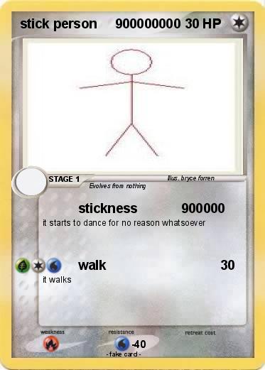 Pokemon stick person     900000000