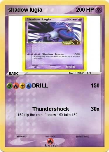 Pokemon shadow lugia