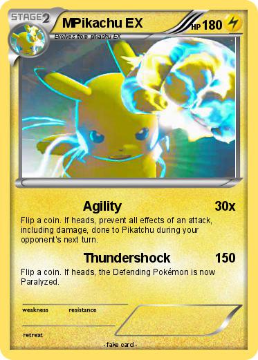 Pokemon MPikachu EX