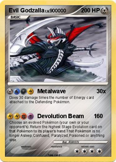 Pokemon Evil Godzalla
