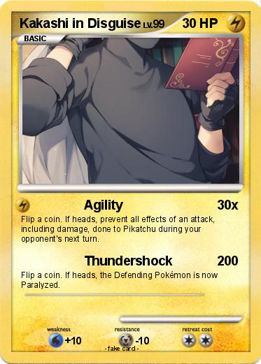 Pokemon Kakashi in Disguise