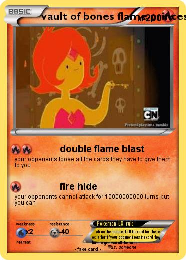 Pokemon vault of bones flame princess