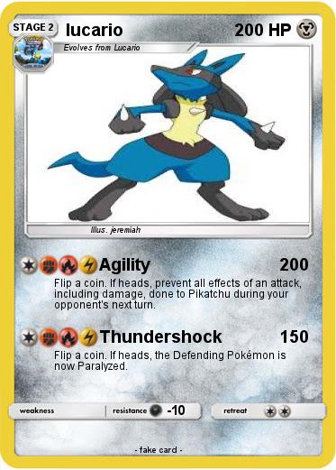 Pokemon lucario