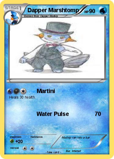Pokemon Dapper Marshtomp